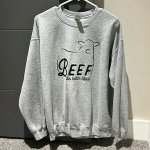 Western Beef Sweater